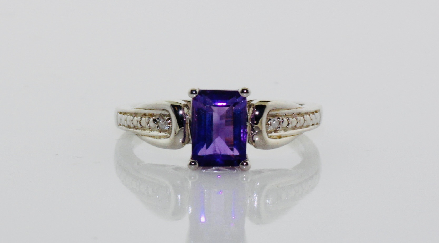 Sterling Silver Amethyst Ring